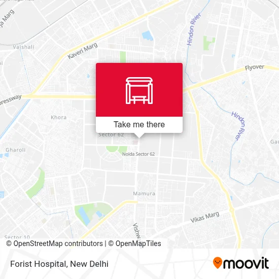 Forist Hospital map