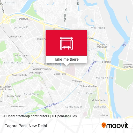 Tagore Park map