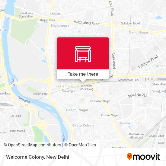 Welcome Colony map