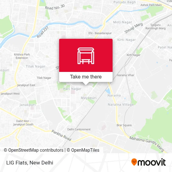 LIG Flats map