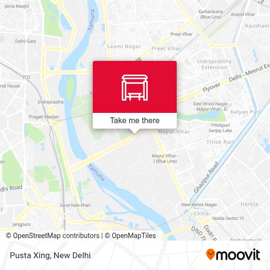 Pusta Xing map