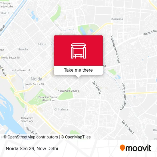 Noida Sec 39 map