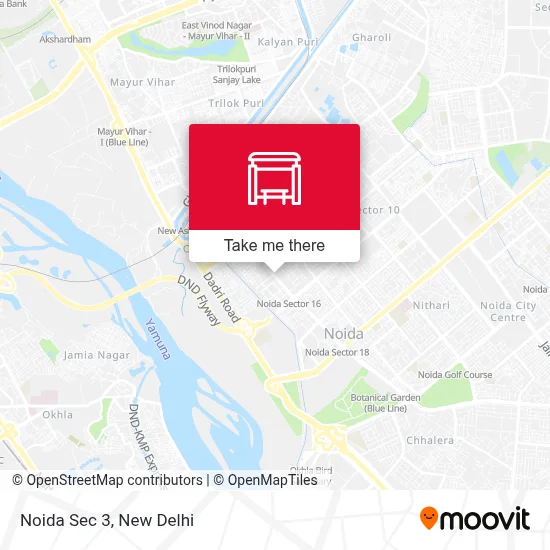 Noida Sec 3 map
