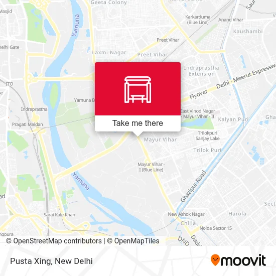 Pusta Xing map