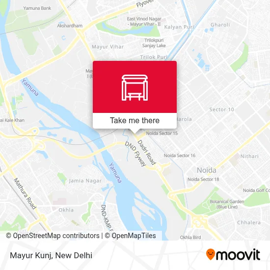 Mayur Kunj map