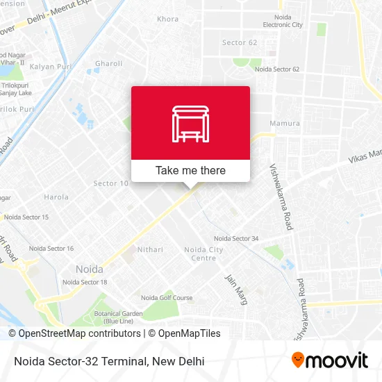 Noida Sector-32 Terminal map