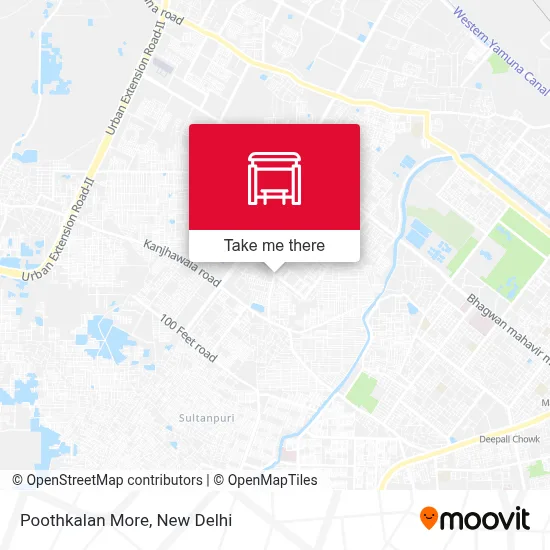Poothkalan More map