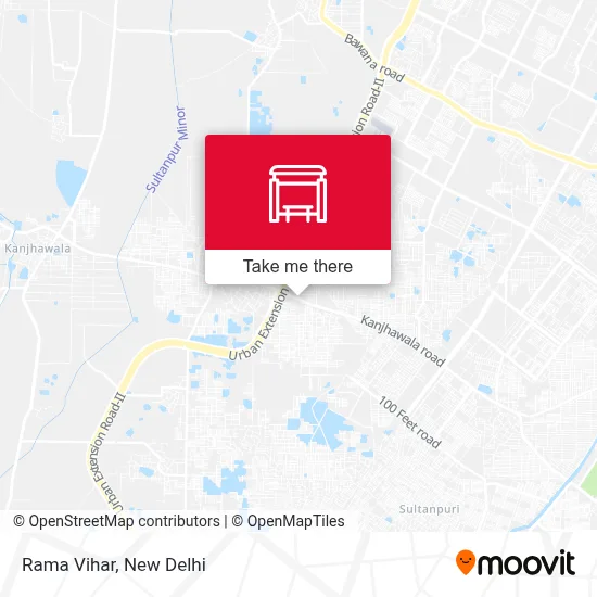 Rama Vihar map