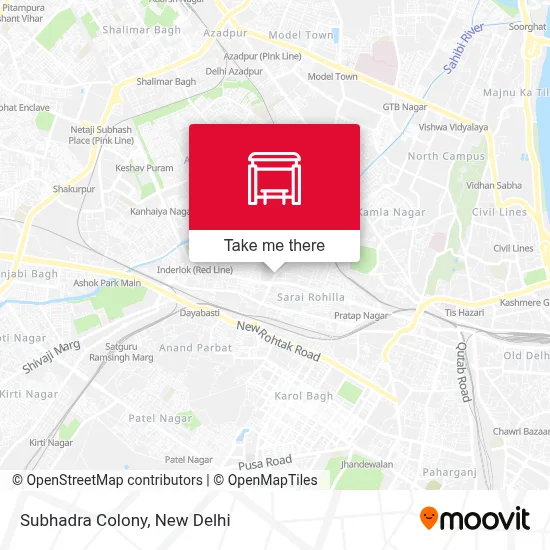 Subhadra Colony map