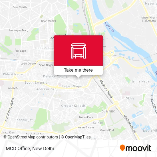 MCD Office map