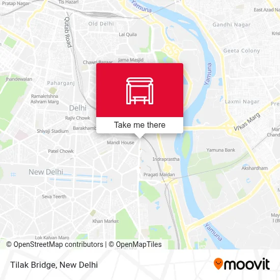 Tilak Bridge map