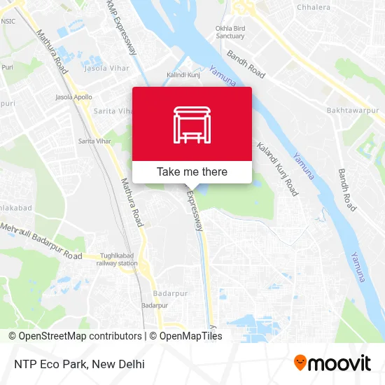 NTP Eco Park map
