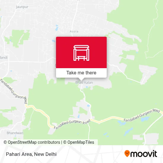 Pahari Area map