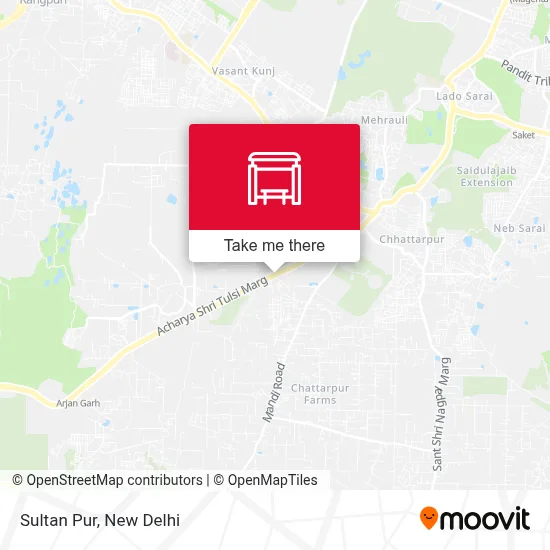 Sultan Pur map