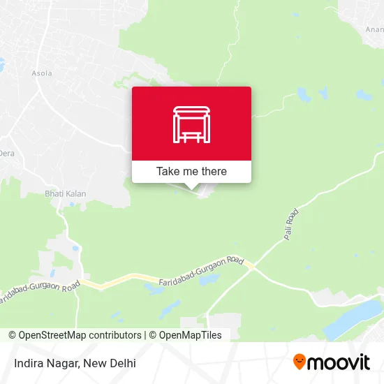Indira Nagar map