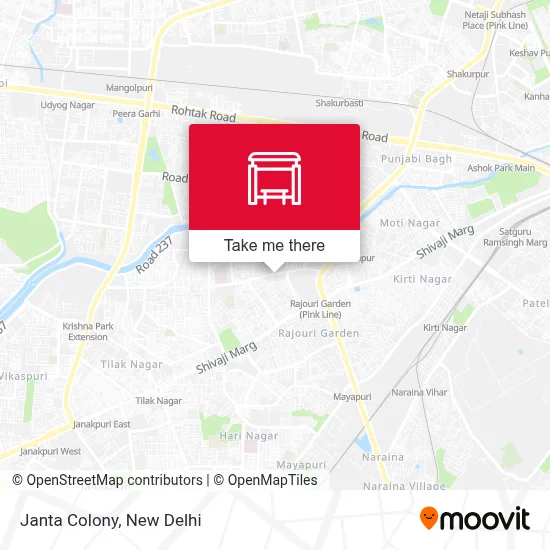 Janta Colony map