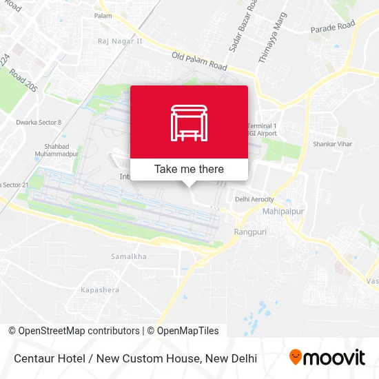 Centaur Hotel / New Custom House map