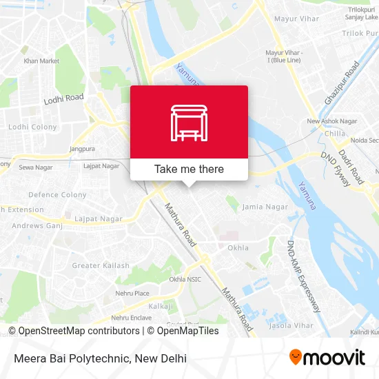 Meera Bai Polytechnic map