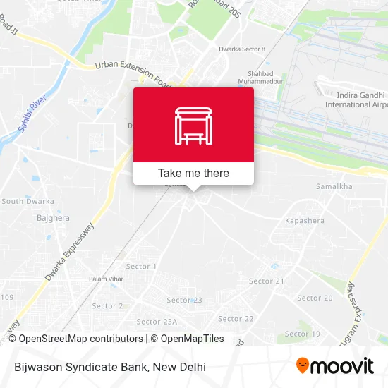 Bijwason Syndicate Bank map