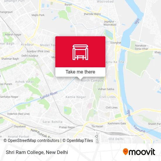 Shri Ram College map