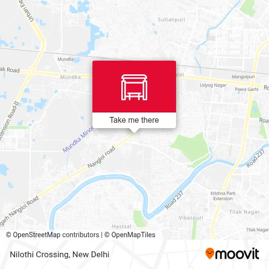 Nilothi Crossing map