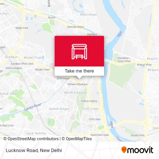 Lucknow Road map