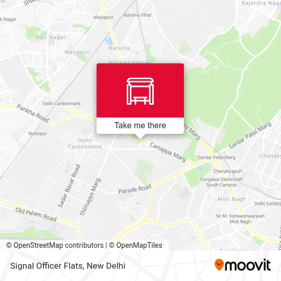 Signal Officer Flats map