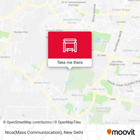 Nioa(Mass Communiocation) map