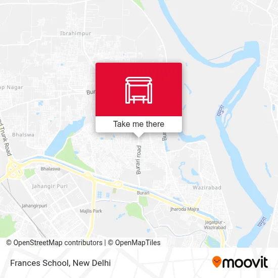 Frances School map