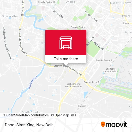Dhool Siras Xing map