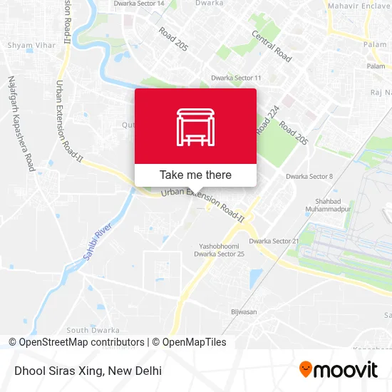 Dhool Siras Xing map