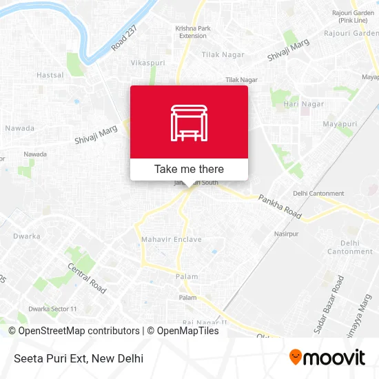 Seeta Puri Ext map
