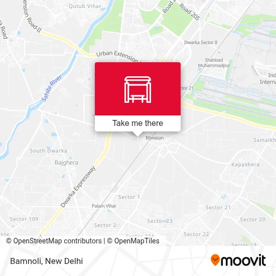Bamnoli map