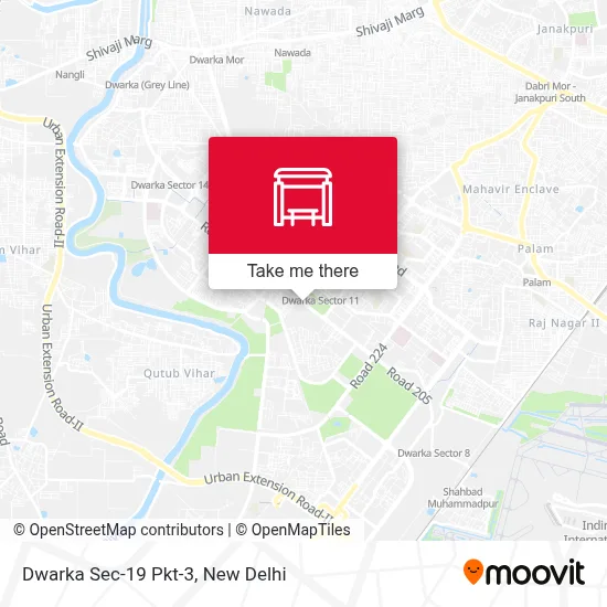 Dwarka Sec-19 Pkt-3 map