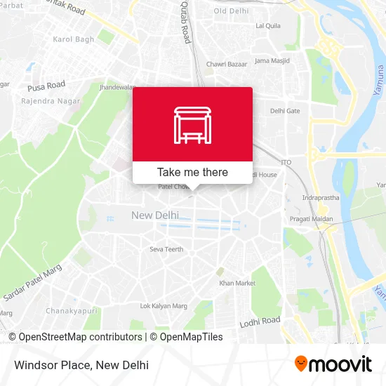 Windsor Place map