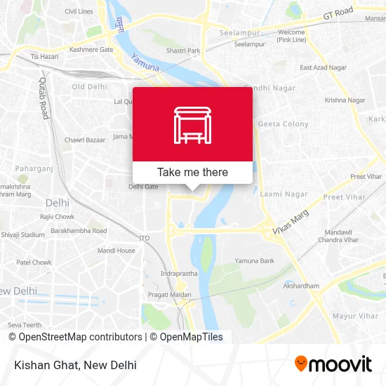 Kishan Ghat map