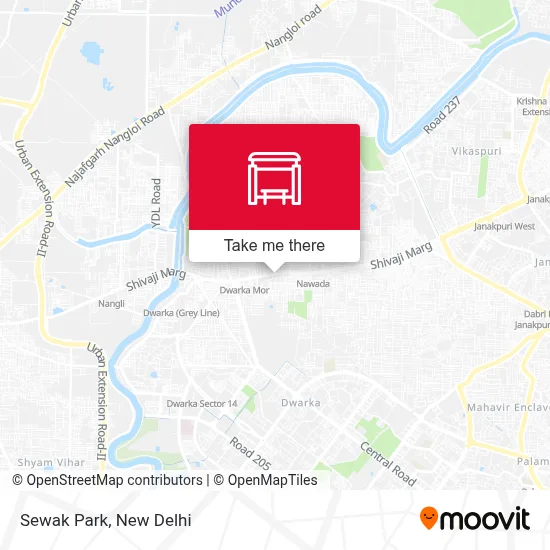 Sewak Park map