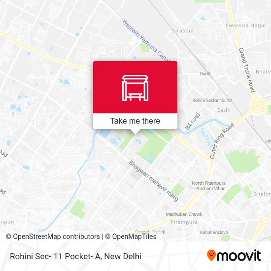 Rohini Sec- 11 Pocket- A map