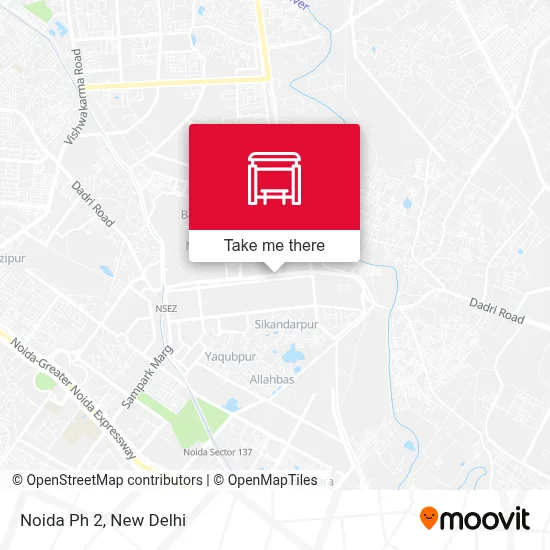 Noida Ph 2 map