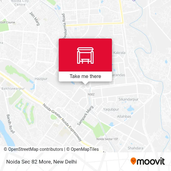 Noida Sec 82 More map