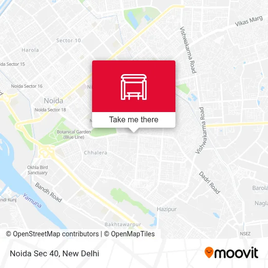 Noida Sec 40 map