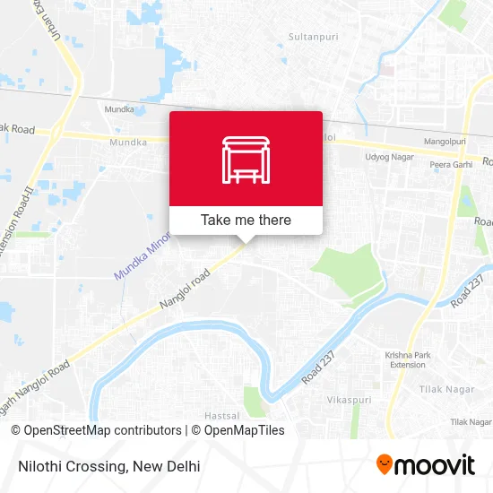 Nilothi Crossing map