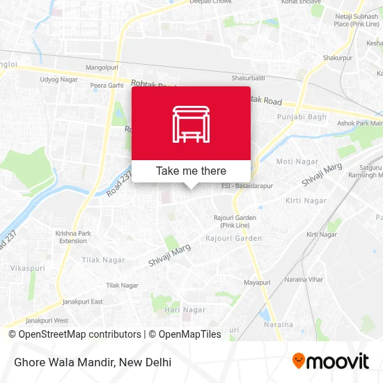 Ghore Wala Mandir map