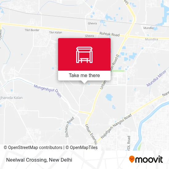 Neelwal Crossing map