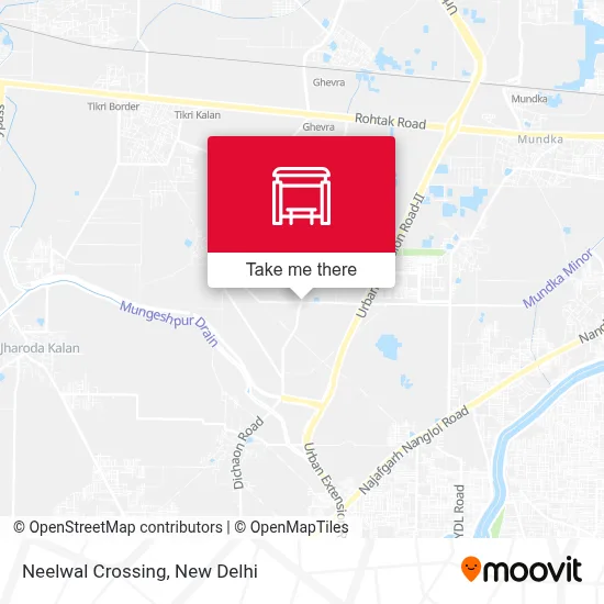 Neelwal Crossing map