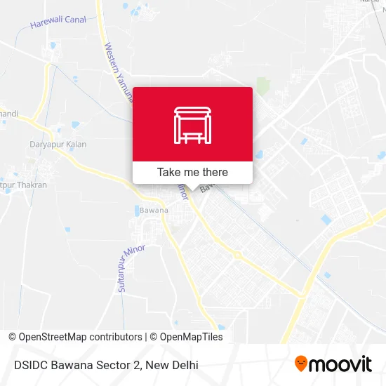 DSIDC Bawana Sec 2 map