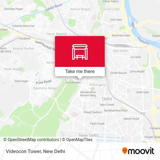 Videocon Tower map