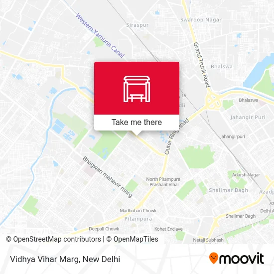 Vidhya Vihar Marg map