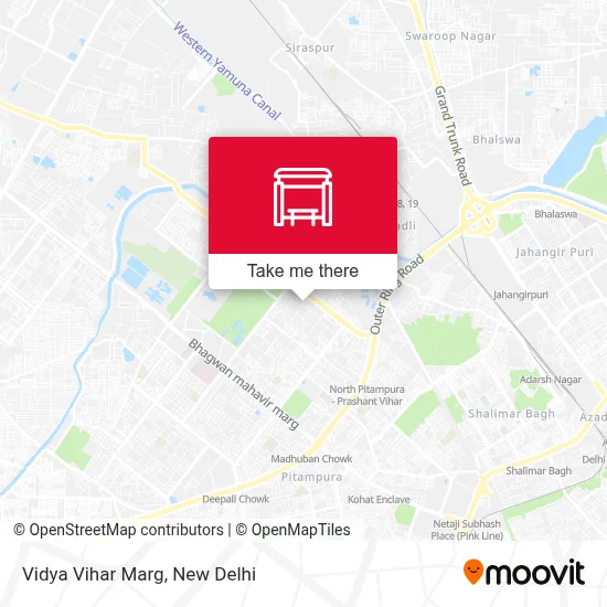 Vidya Vihar Marg map