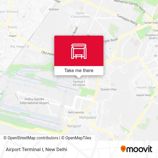 Airport Terminal I map
